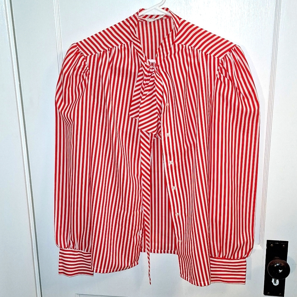 1980's Jonquil festive blouse
